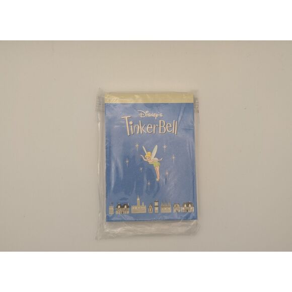 Disney Japan Tinker Bell Notepad 100 Sheets Vintage Stationery Sony Creative - Picture 1 of 2